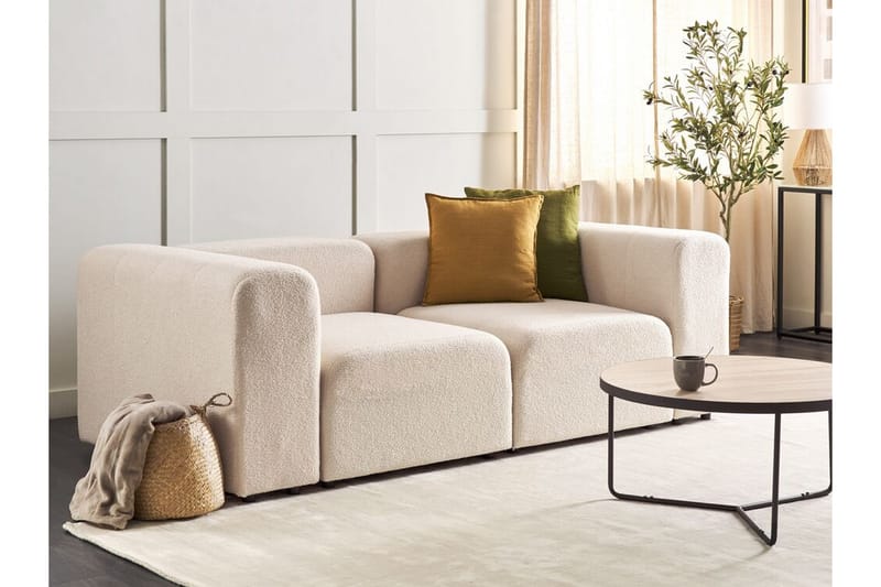 Brenden Modulsofa 2-seter - Beige - Møbler - Sofaer - Modulsofaer - Komplett modulsofa