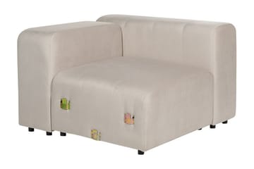 Brenden Modulsofa 2-seter - Beige - Møbler - Sofaer - Modulsofaer - Komplett modulsofa