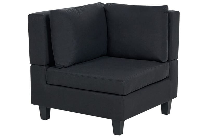 Buck 3-seter Modulsofa i Stoff - Svart - Møbler - Sofaer - Modulsofaer - Komplett modulsofa