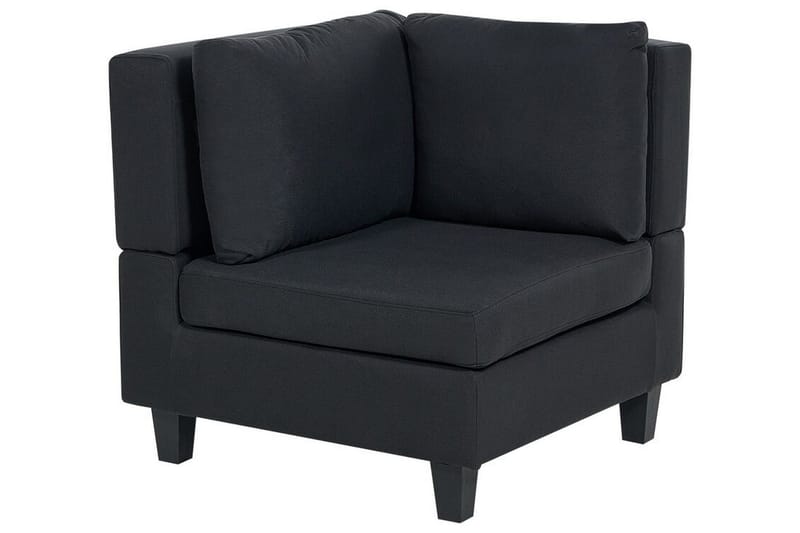 Buck 5-seter L-formet Modulsofa i Stoff - Svart - Møbler - Sofaer - Modulsofaer - Komplett modulsofa