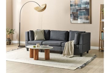 Buck Modulsofa 3-seter - Grå/Svart - Møbler - Sofaer - Modulsofaer - Komplett modulsofa