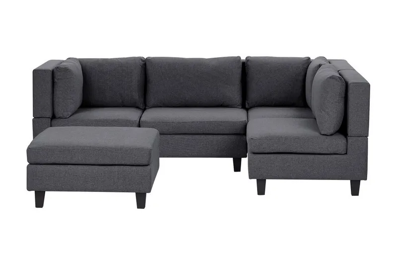 Buck Modulsofa 4-seter - Grå - Møbler - Sofaer - Modulsofaer - Komplett modulsofa
