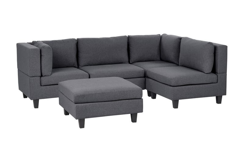 Buck Modulsofa 4-seter - Grå - Møbler - Sofaer - Modulsofaer - Komplett modulsofa