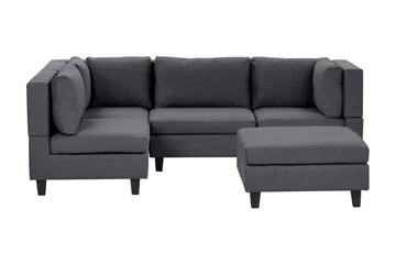 Buck Modulsofa 4-seter - Grå - Møbler - Sofaer - Modulsofaer - Komplett modulsofa