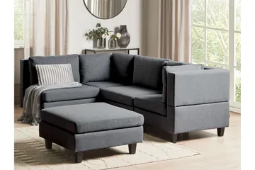 Buck Modulsofa 4-seter - Grå - Møbler - Sofaer - Modulsofaer - Komplett modulsofa