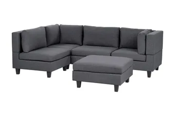 Buck Modulsofa 4-seter - Grå - Møbler - Sofaer - Modulsofaer - Komplett modulsofa