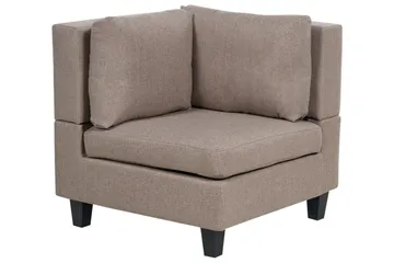 Buck Modulsofa 5-seter - Brun/Svart - Møbler - Sofaer - Modulsofaer - Komplett modulsofa