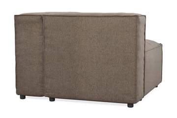 Cubo 1-seters Høyremodul i Stoff 108 cm bred - Grå - Møbler - Sofaer - Modulsofaer - Øvrige moduler til modulsofa