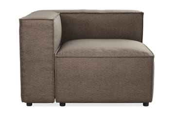 Cubo 1-seters Høyremodul i Stoff 108 cm bred - Grå - Møbler - Sofaer - Modulsofaer - Øvrige moduler til modulsofa