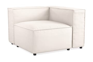 Cubo 1-seters Høyremodul i Stoff 108 cm bred - Hvit - Møbler - Sofaer - Modulsofaer - Øvrige moduler til modulsofa