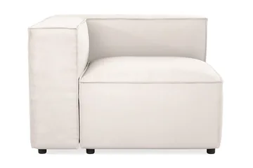 Cubo 1-seters Høyremodul i Stoff 108 cm bred - Lys beige - Møbler - Sofaer - Modulsofaer - Øvrige moduler til modulsofa