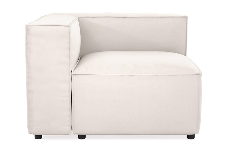 Cubo 1-seters Høyremodul i Stoff 108 cm bred - Lys beige - Møbler - Sofaer - Modulsofaer - Øvrige moduler til modulsofa
