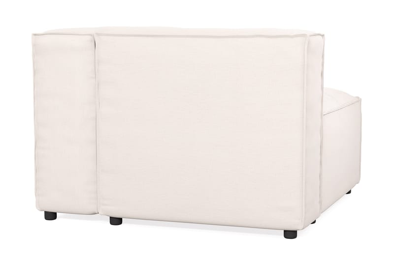 Cubo 1-seters Høyremodul i Stoff 108 cm bred - Lys beige - Møbler - Sofaer - Modulsofaer - Øvrige moduler til modulsofa