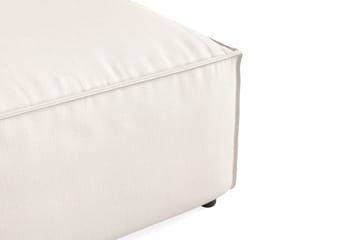 Cubo 1-seters Midtmodul i Stoff 80 cm bred - Hvit - Møbler - Sofaer - Modulsofaer - Midtmodul