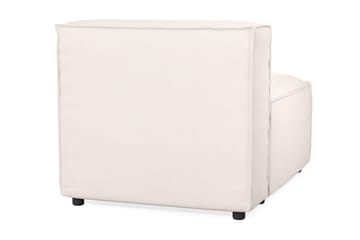 Cubo 1-seters Midtmodul i Stoff 80 cm bred - Lys beige - Møbler - Sofaer - Modulsofaer - Midtmodul
