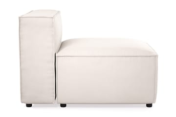 Cubo 1-seters Midtmodul i Stoff 80 cm bred - Lys beige - Møbler - Sofaer - Modulsofaer - Midtmodul