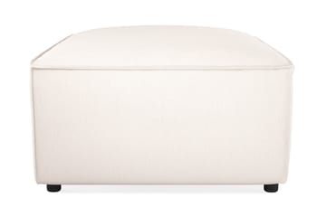 Cubo 1-seters Rektangulær Fotskammelmodul i Stoff 80 cm bred - Hvit - Møbler - Sofaer - Modulsofaer - Øvrige moduler til modulsofa