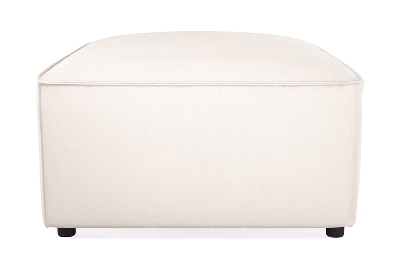 Cubo 1-seters Rektangulær Fotskammelmodul i Stoff 80 cm bred - Lys beige - Møbler - Sofaer - Modulsofaer - Øvrige moduler til modulsofa