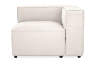 Cubo 1-seters Venstremodul i Stoff 108 cm bred - Hvit - Møbler - Sofaer - Modulsofaer - Øvrige moduler til modulsofa