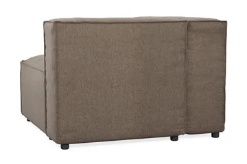 Cubo 1-seters Venstremodul i Stoff - Grå - Møbler - Sofaer - Modulsofaer - Øvrige moduler til modulsofa