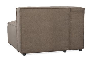 Cubo 1-seters Venstremodul i Stoff - Grå - Møbler - Sofaer - Modulsofaer - Øvrige moduler til modulsofa
