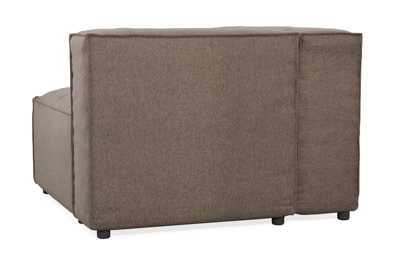 Cubo 1-seters Venstremodul i Stoff - Grå - Møbler - Sofaer - Modulsofaer - Øvrige moduler til modulsofa