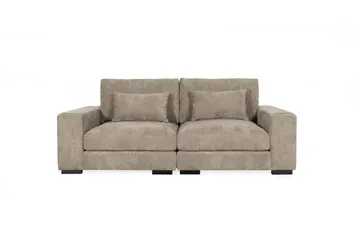 Dubai 2-seters Sofa - Brun - Møbler - Sofaer - Modulsofaer - Komplett modulsofa