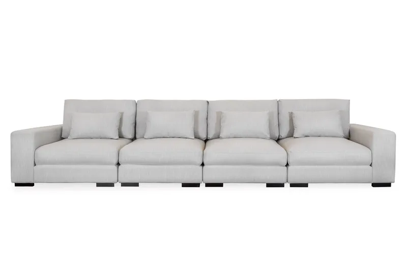 Dubai 4-seters sofa ekstra dyp, Beige