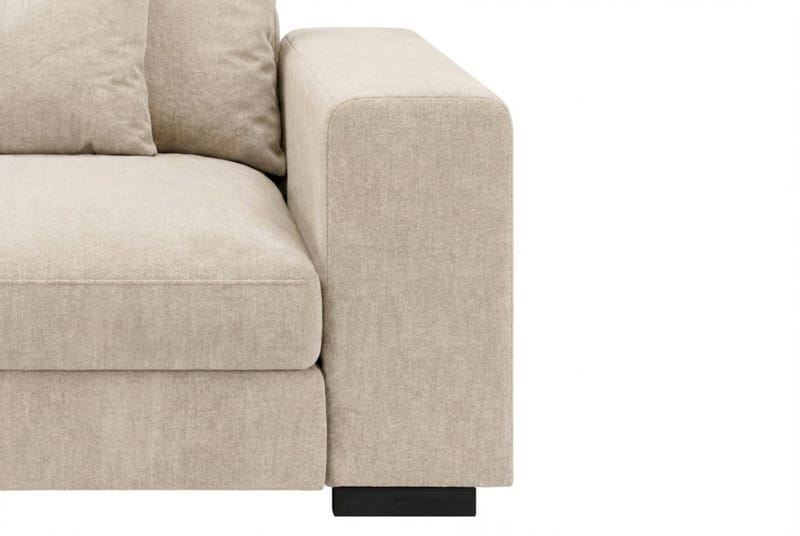Dubai armlene høyre i Chenille - Beige - Møbler - Sofaer - Modulsofaer - Øvrige moduler til modulsofa