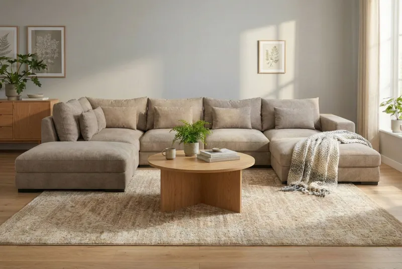 Dubai armlene høyre i stoff - Brun - Møbler - Sofaer - Modulsofaer - Øvrige moduler til modulsofa
