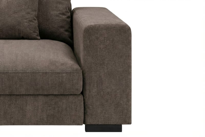 Dubai armlene høyre i stoff - Mørkebrun - Møbler - Sofaer - Modulsofaer - Øvrige moduler til modulsofa