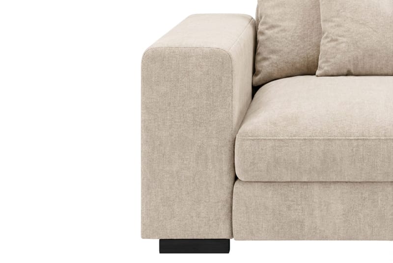 Dubai armlene venstre i Chenille - Beige - Møbler - Sofaer - Modulsofaer - Øvrige moduler til modulsofa