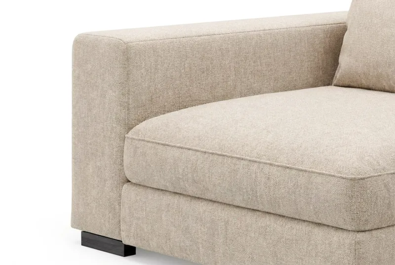 Dubai armlene venstre i Chenille, Beige