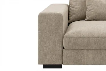 Dubai armlene venstre i stoff - Beige/grå - Møbler - Sofaer - Modulsofaer - Øvrige moduler til modulsofa