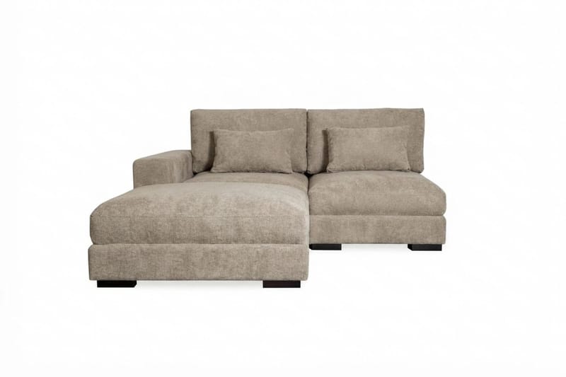 Dubai divansofa venstre, Brun