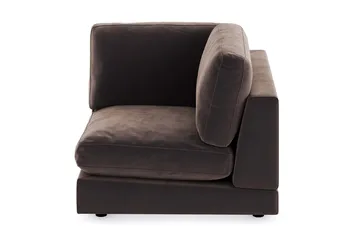 Arken 1-seters Hjørnemodul i Fløyel - Brun - Møbler - Sofaer - Modulsofaer - Hjørnemodul