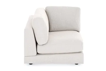 Arken 1-seters Hjørnemodul i Fløyel - Kremhvit - Møbler - Sofaer - Modulsofaer - Hjørnemodul