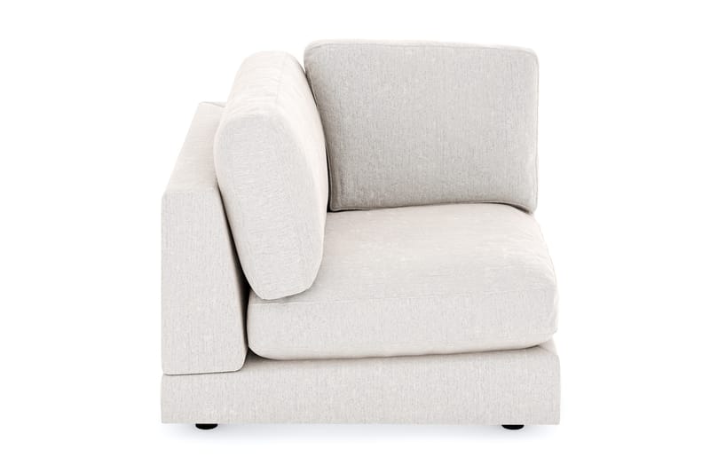 Arken 1-seters Hjørnemodul i Fløyel - Kremhvit - Møbler - Sofaer - Modulsofaer - Hjørnemodul
