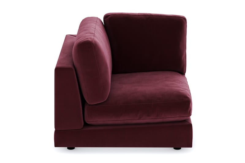 Arken 1-seters Hjørnemodul i Fløyel - Lilla - Møbler - Sofaer - Modulsofaer - Hjørnemodul