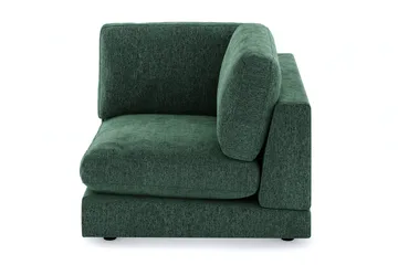 Arken 1-seters Hjørnemodul i Fløyel - Mørk grønn - Møbler - Sofaer - Modulsofaer - Hjørnemodul