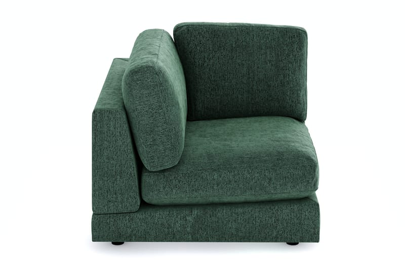 Arken 1-seters Hjørnemodul i Fløyel - Mørk grønn - Møbler - Sofaer - Modulsofaer - Hjørnemodul