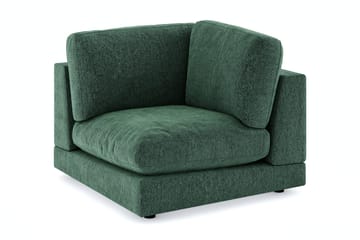 Arken 1-seters Hjørnemodul i Fløyel - Mørk grønn - Møbler - Sofaer - Modulsofaer - Hjørnemodul