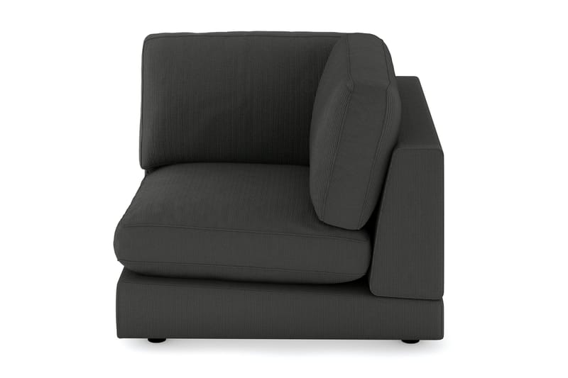 Arken 1-seters Hjørnemodul i Manchester - Mørk grå - Møbler - Sofaer - Modulsofaer - Hjørnemodul