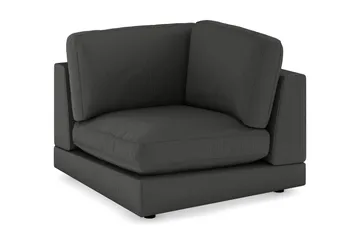 Arken 1-seters Hjørnemodul i Manchester - Mørk grå - Møbler - Sofaer - Modulsofaer - Hjørnemodul