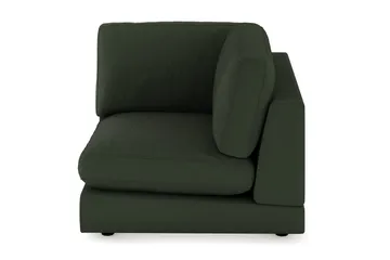 Arken 1-seters Hjørnemodul i Manchester - Mørk grønn - Møbler - Sofaer - Modulsofaer - Hjørnemodul