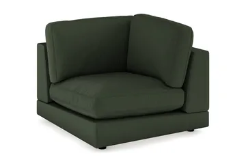 Arken 1-seters Hjørnemodul i Manchester - Mørk grønn - Møbler - Sofaer - Modulsofaer - Hjørnemodul