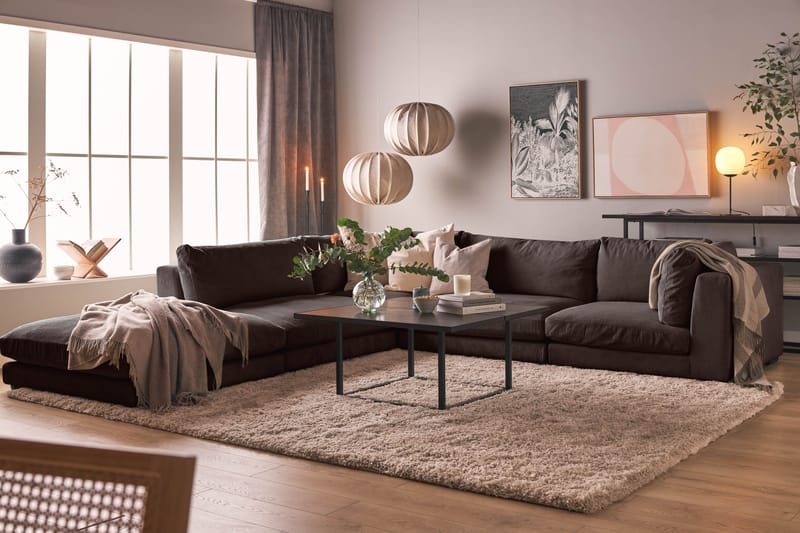 Hjørnemodul Henri Manchester - Brun Kordfløyel - Møbler - Sofaer - Modulsofaer - Hjørnemodul