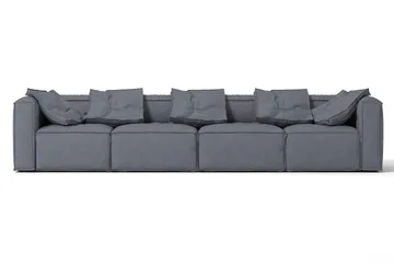 Hjørnemodul Trianta - Lysegrå/Svart - Møbler - Sofaer - Modulsofaer - Hjørnemodul