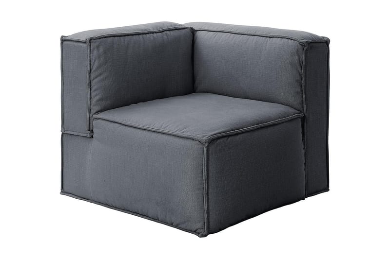 Hjørnemodul Trianta - Lysegrå/Svart - Møbler - Sofaer - Modulsofaer - Hjørnemodul