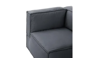 Hjørnemodul Trianta - Lysegrå/Svart - Møbler - Sofaer - Modulsofaer - Hjørnemodul